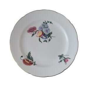 Vintage Colonial Spray Wedgwood China Williamsburg Commemorative Dinner Plate